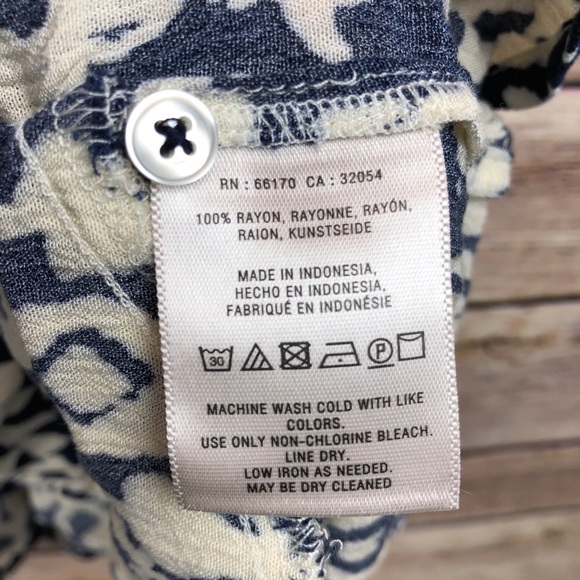 Anthropologie | Ladder Lace Tunic Top Size XS - Picture 6 of 7